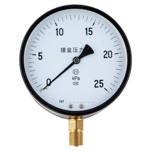 YE-100、150膜盒壓力表